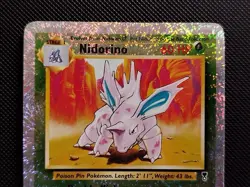 (GD-EX) Nidorino 56/110 2002 Legendary Collection Reverse Holo Pokemon Card - Image 3