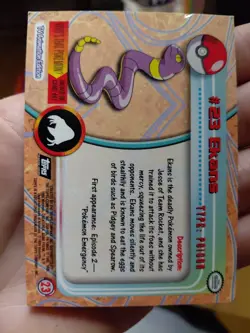 Pokemon TCG Ekans Topps #23 Regular - Image 2