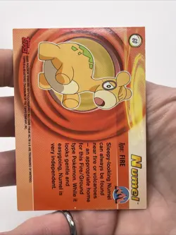 2003 Topps Pokemon Advanced Numel #60 Holo Ruby Sapphire - Image 4