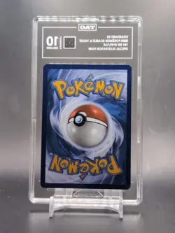 Pokemon TCG Charizard EX 199/165 Scarlet & Violet 151 SIR Tag 10 GEM MNT - Image 2