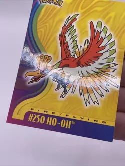 2001 Topps Pokemon Johto League Champions Non Foil #250 Ho-Oh - Image 2