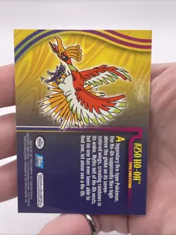 2001 Topps Pokemon Johto League Champions Non Foil #250 Ho-Oh - Image 4