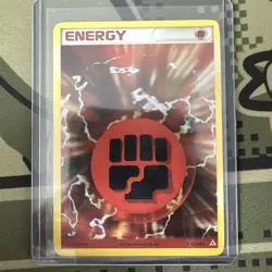 2006 Pokemon EX Holon Phantoms Fighting Energy 110/110 Holo Rare Vintage MP - Image 1