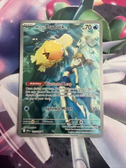 Pokemon Misty's Psyduck - 193/182 Destined Rivals Illustration Rare NM - Image 1