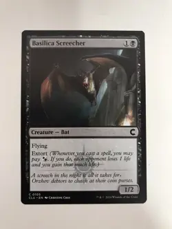 Basilica Screecher MTG Magic the Gathering Card NM Near Mint CLU - Image 1