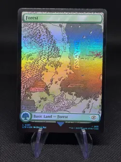 (Foil) Forest (0281) Universes Beyond: The Lord of the Rings NM/M - Image 1