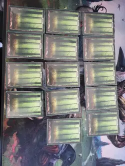 14 Copies -MTG Basic Forest, John Avon, Unhinged Set , Excellent - NM - Image 2