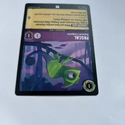 Disney Lorcana Pascal - Rapunzel's Companion Demo Card - Rare - Image 3