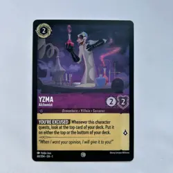 Disney Lorcana Demo Yzma - Alchemist Card - Rare - Image 1
