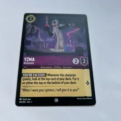 Disney Lorcana Demo Yzma - Alchemist Card - Rare - Image 2