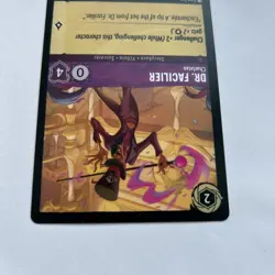 Disney Lorcana Dr.Facilier - Charlatan Demo Card - Rare - Image 3