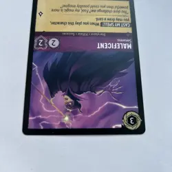 Disney Lorcana Demo Maleficent - Sorceress Card - Rare - Image 3
