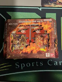 Bandai One Piece Card Game Illustration Box vol. 5 - Brand New /Factory Sealed - Image 1