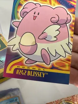 Pokemon Card - Blissey #242 - Johto Series - Topps - Image 2