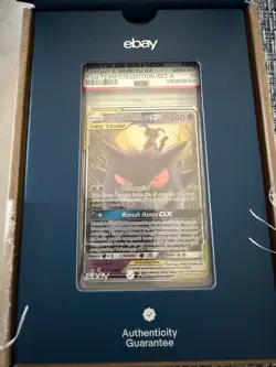 PSA 10 Gem Mint Gengar & Mimikyu GX #53 Tag Team Pokemon Card Indonesian - Image 2