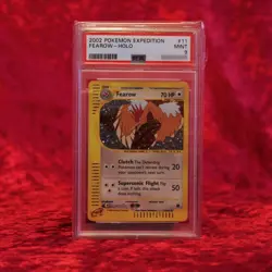 Fearow 11/165 Expedition Holo Pokemon PSA MINT 9 Card - Image 1