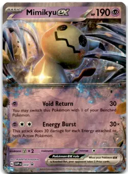 Mimikyu ex Promo SV: Scarlet & Violet Promo Cards 004 NM - Image 1