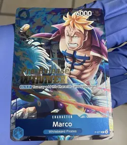 Marco P-071 (Two Legends Pre-Release Winner) - One Piece Near Mint Promo Card - Image 1