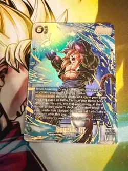 Gogeta : GT FB09-123 Alternate Art Dual Evolution Dragon Ball Card English - Image 1