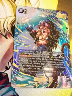 Gogeta : GT FB09-123 Alternate Art Dual Evolution Dragon Ball Card English - Image 2