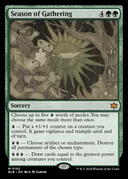 [MTG] Season of Gathering (0192) (BLB) NM - Image 1