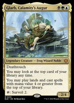 [MTG] Glarb, Calamity's Augur (0215) (BLB) NM - Image 1