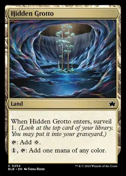 [MTG] Hidden Grotto (0254) (BLB) NM - Image 1