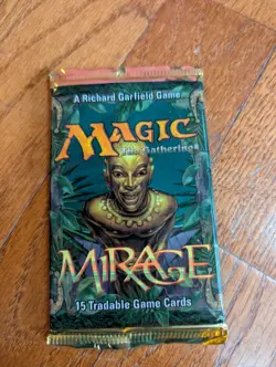 Magic The Gathering Booster Pack Mirage Unopened WOC MTG - Image 1