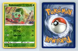 Bulbasaur #1/78 SWSH Pokemon GO Reverse Holo Common 2022 TCG Card - Image 1