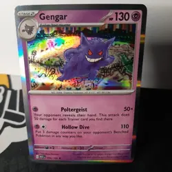 Pokemon TCG Gengar 94/165 Holo Scarlet & Violet 151 Card NM - Image 1