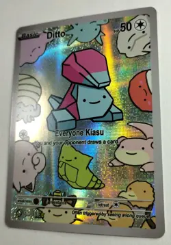 Ditto (Porygon) #68 Holo Foil After Skool Hobby Series 2 non-TCG Pokemon card - Image 3
