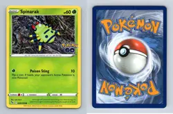 Spinarak #6/78 SWSH Pokemon GO Common 2022 TCG Card - Image 1