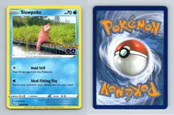 Slowpoke #19/78 SWSH Pokemon GO Common 2022 TCG Card - Image 1