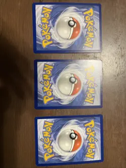 Lot Of 3 Pokemon Cards Gastly,Haunter, And Gengar Halloween Stamp - Image 2