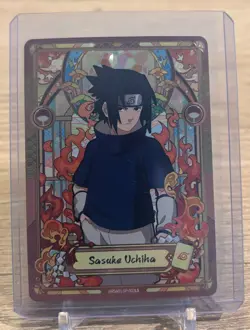 Sasuke Uchiha SPECIAL EDITION NRSA01-SP-002L5 Naruto Kayou Card (ENGLISH) - Image 1
