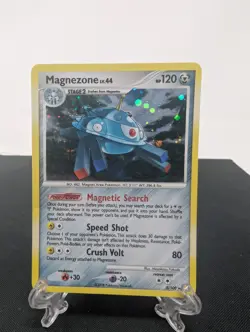 Pokemon Card - Magnezone Stormfront 5/100 Holo Rare SWIRL - Image 1
