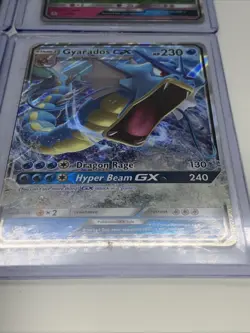 Pokemon Full Card Lot Of 4 Gyrados Gx Promo & V Wigglytuff GX Volcarona V - Image 5