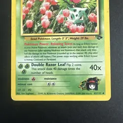 Erika's Ivysaur 41/132 Gym Challenge Pokemon Card Non Holo - Image 3