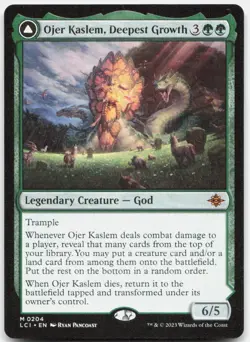 Ojer Kaslem, Deepest Growth *Non-Foil* LCI 204 NM - Image 1