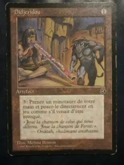 mtg magic didgeridoo homelands FRENCH vf fr didjeridou terres natales - Image 1