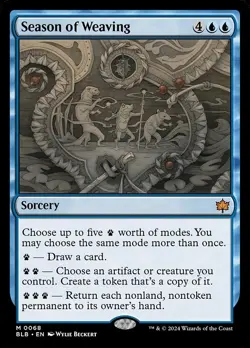 [MTG] Season of Weaving (0068) (BLB) NM - Image 1