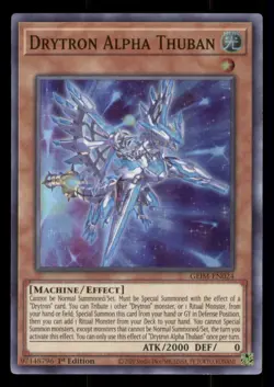 Yugioh Drytron Alpha Thuban #GEIM-EN024 Genesis Impact LP - Image 1