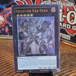Yu-Gi-Oh! Inzektor Exa-Stag 1st Edition Ultimate Rare GAOV-EN050 UTR NM - Image 1