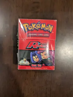 Team Rocket Deck Box WOTC Sealed Pokemon Wizards Of The Coast TCG No Cards - Image 1