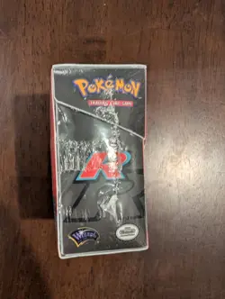 Team Rocket Deck Box WOTC Sealed Pokemon Wizards Of The Coast TCG No Cards - Image 4