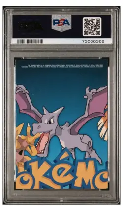 1999 Topps Pokemon #TV6 Geodude Ser. 1 Character Cards Psa 9 - Image 2