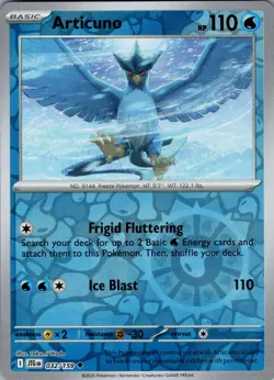 Pokemon Card Articuno - Uncommon SV09: Journey Together 032/159 NM - Image 1