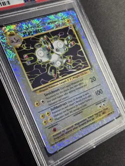 Magneton 28/110 PSA 10 GEM MINT Legendary (Collection) Reverse Holo Pokemon Card - Image 3