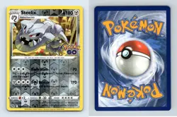 Steelix #44/78 SWSH Pokemon GO Reverse Holo Uncommon 2022 TCG Card - Image 1