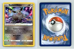 Radiant Eevee #SWSH230 SWSH Pokemon GO Holo Promo 2022 TCG Card - Image 1